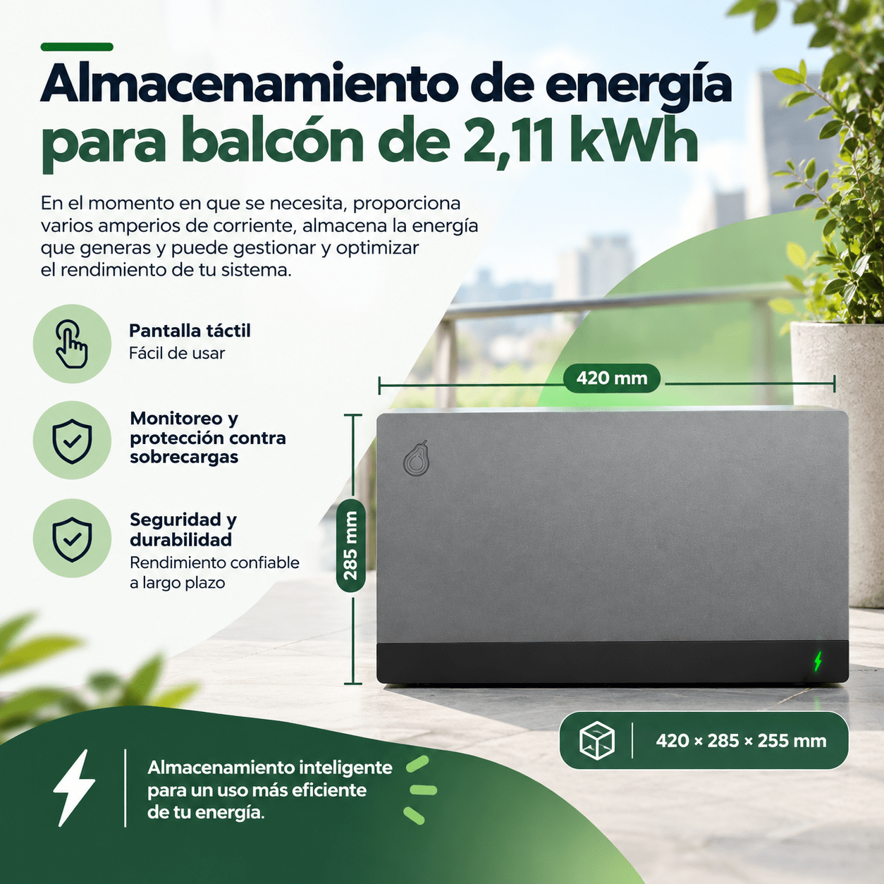 Batería Solar 2,11 kWh - Imagen 6